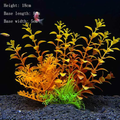 Artificial Plants Aquarium Decor