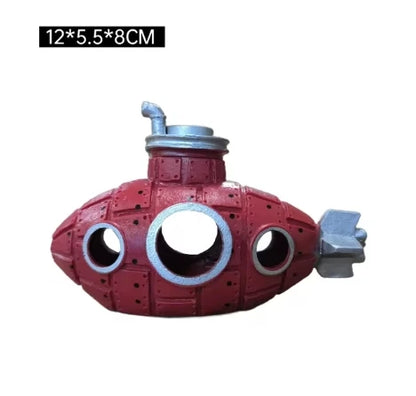 Submarine Ornaments Aquarium Decorations