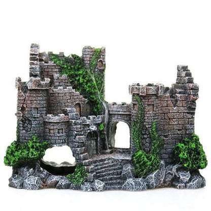 Castle Fish Tank Decoration