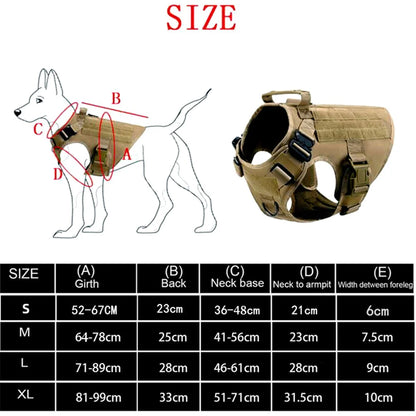 K9 Tactical Military Vest Pet