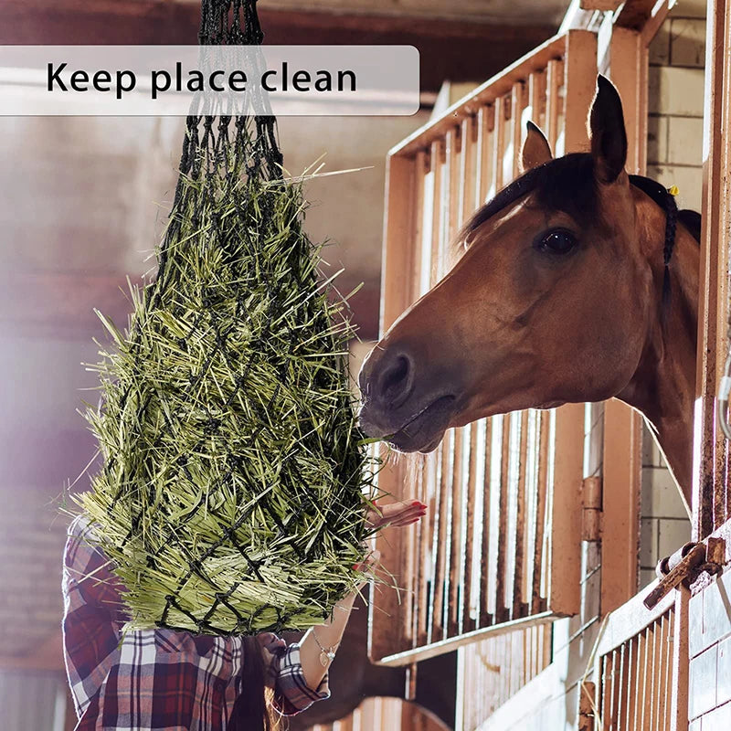 Haylage Net slow feed for Horse