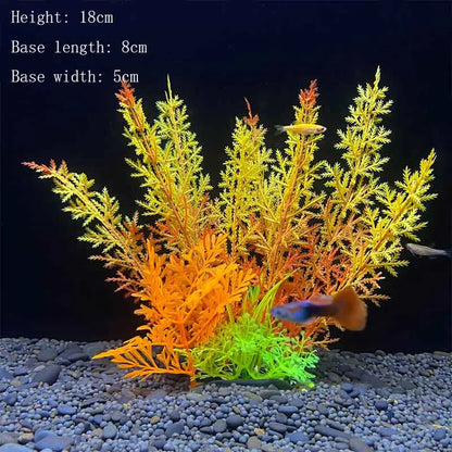 Artificial Plants Aquarium Decor