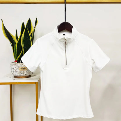Equitation  Short Sleeve Horse Riding for woman