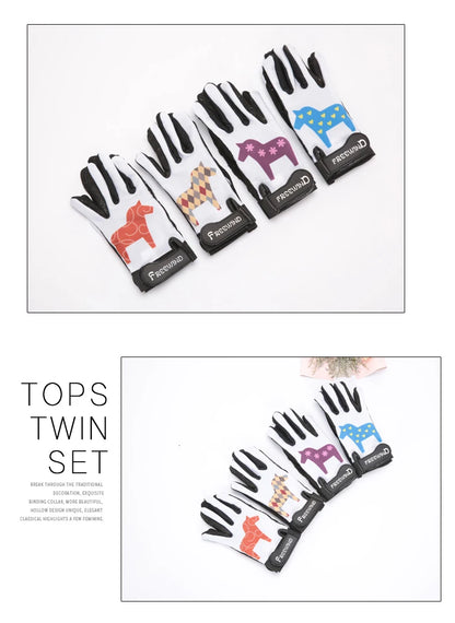 Children Equestrian Gloves