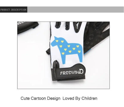 Children Equestrian Gloves