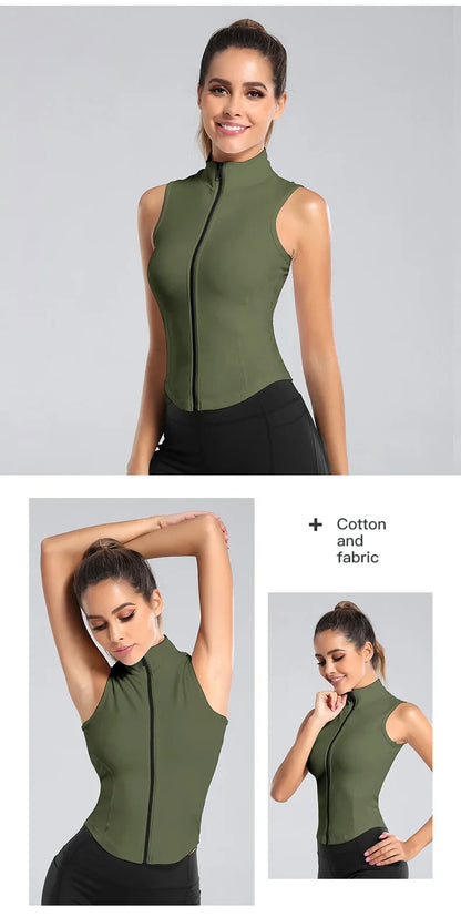 Equestrian Horse Riding Sleeveless T-Shirt
