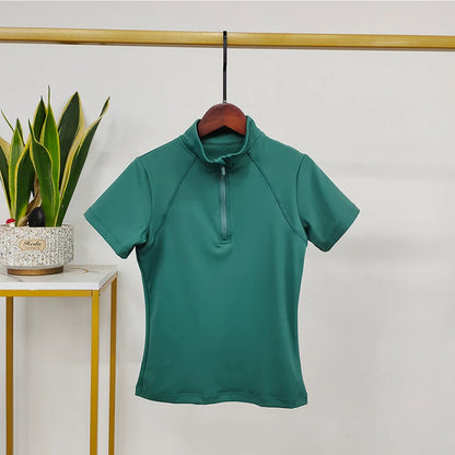 Equitation  Short Sleeve Horse Riding for woman