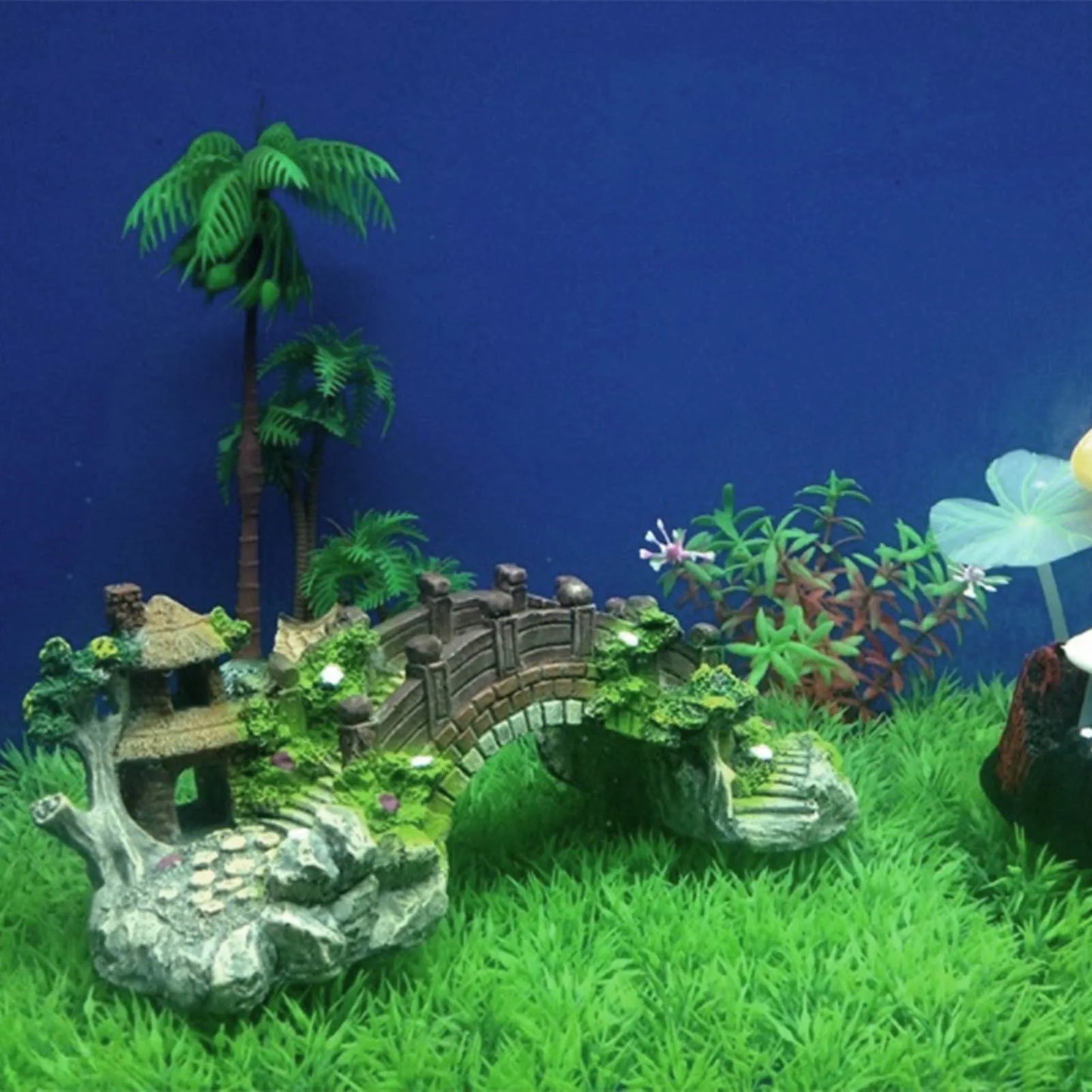 Fish Tank Artificial Bridge Decoration