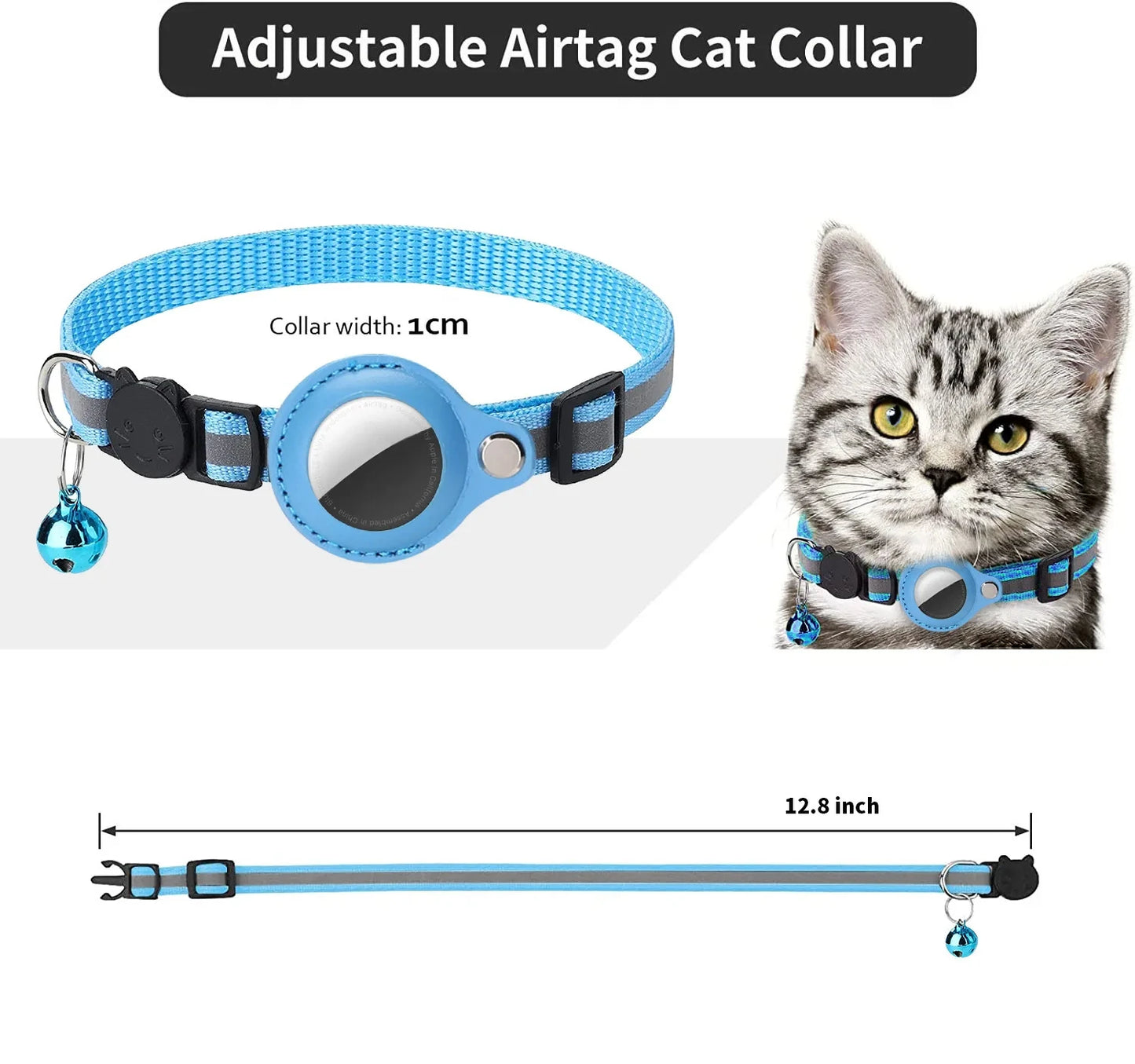 Cat AirTag Holder Collar