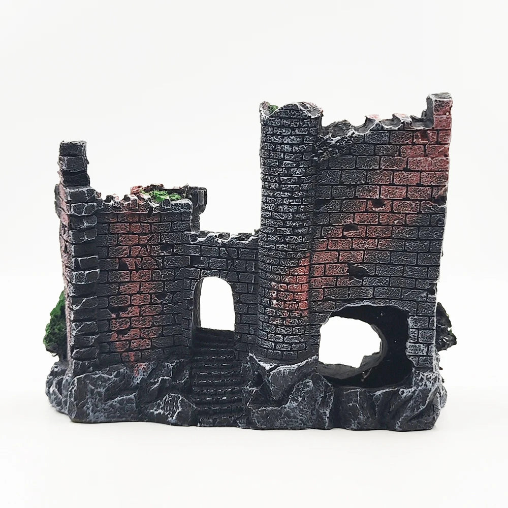 Castle Fish Tank Decoration