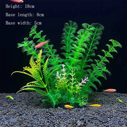 Artificial Plants Aquarium Decor