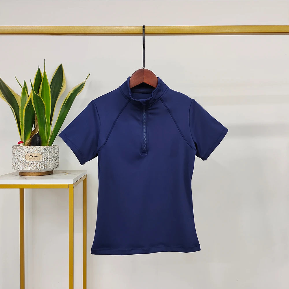Equitation  Short Sleeve Horse Riding for woman