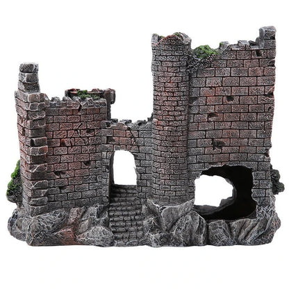 Castle Fish Tank Decoration