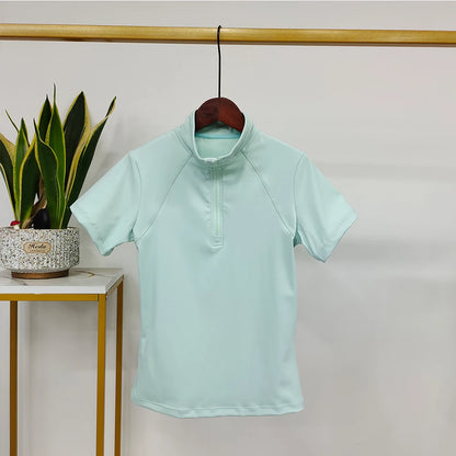 Equitation  Short Sleeve Horse Riding for woman