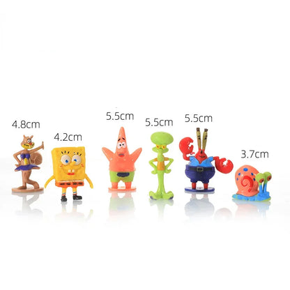 Spongebobs Figures Fish Tank Decoration