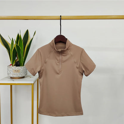 Equitation  Short Sleeve Horse Riding for woman