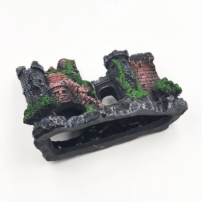 Castle Fish Tank Decoration