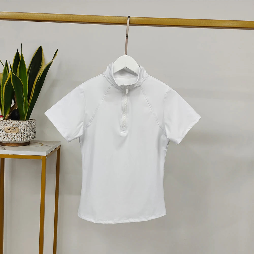Equitation  Short Sleeve Horse Riding for woman