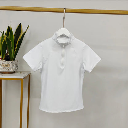 Equitation  Short Sleeve Horse Riding for woman