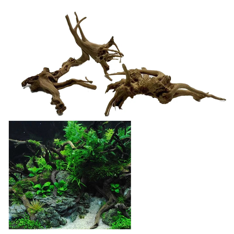 Natural Tree Driftwood Aquarium Decoration