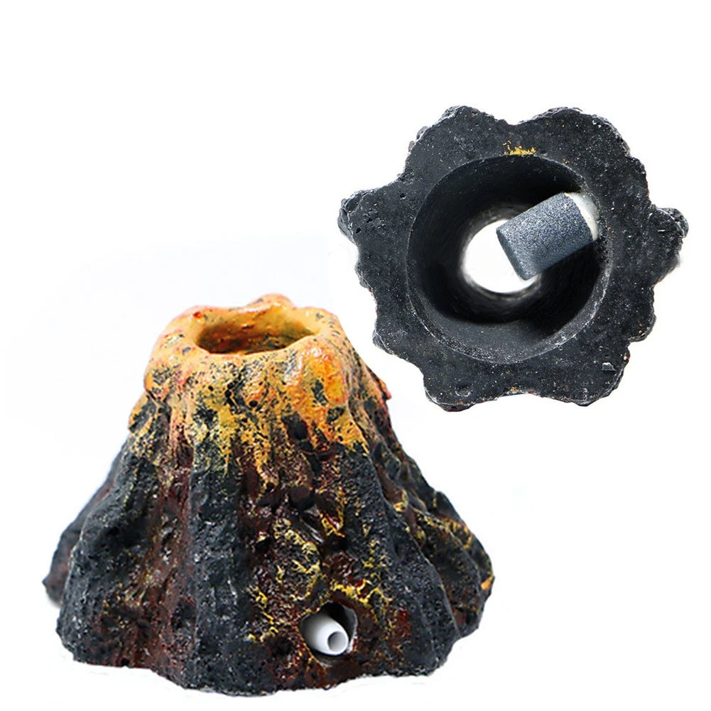 Aquarium Volcano Air Bubble