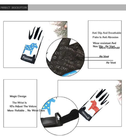 Children Equestrian Gloves