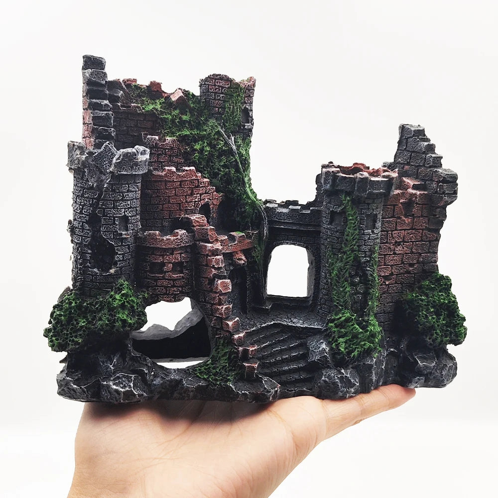 Castle Fish Tank Decoration