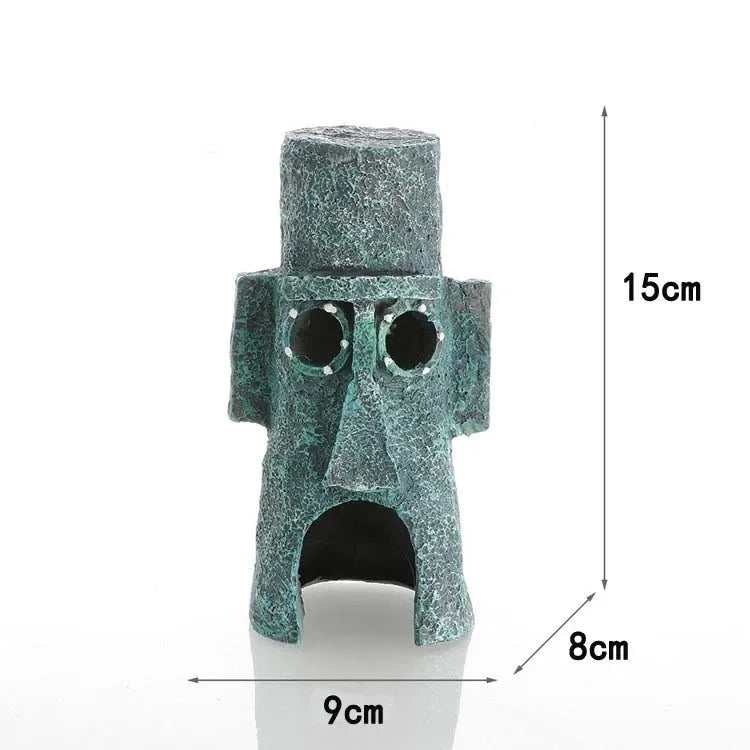Spongebobs Figures Fish Tank Decoration