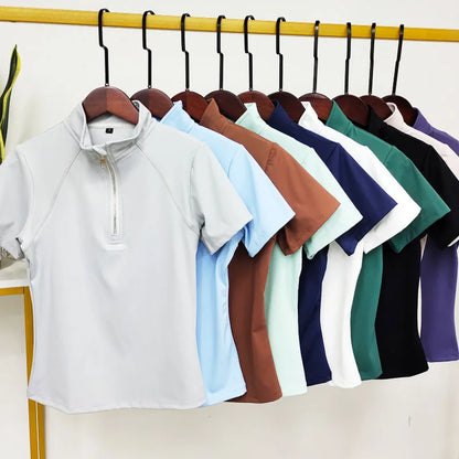 Equitation  Short Sleeve Horse Riding for woman