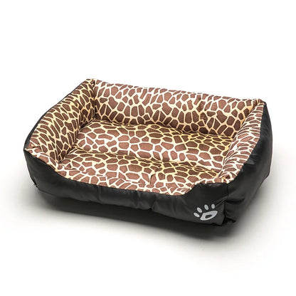 Large Pet Bed Square Plush
