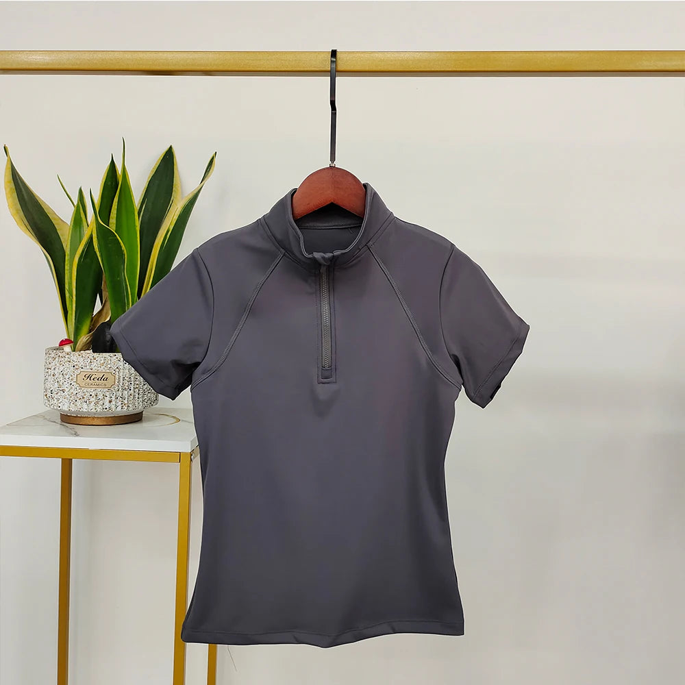 Equitation  Short Sleeve Horse Riding for woman